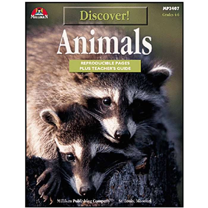 Discover Animals Gr 4-6 By Milliken Lorenz Educational Press