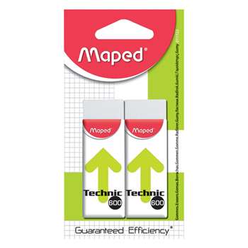 Technic 600 Refill Erasers 2Pk By Maped Usa
