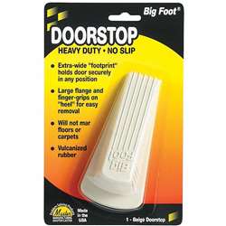 Big Foot Doorstop, Beige - MAS00900