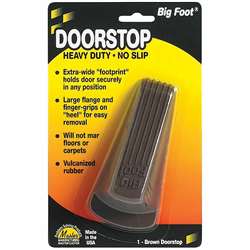 Big Foot Doorstop, Brown - MAS00920