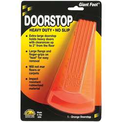 Giant Foot Doorstop, Orange - MAS00965