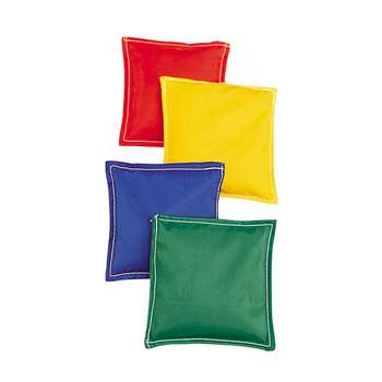 Bean Bags 6 X 6 12-Pk Nylon Cover Plastic Bead Filling By Dick Martin Sports