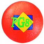 Playground Ball 8-1/2" Orange By Dick Martin Sports