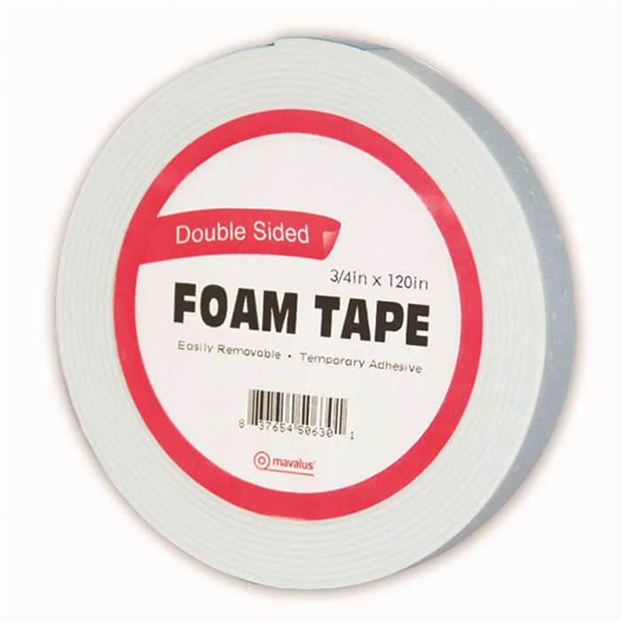 Mavalus Mounting Double Sided Foam Tape 3/4X120 By Dss Distributing