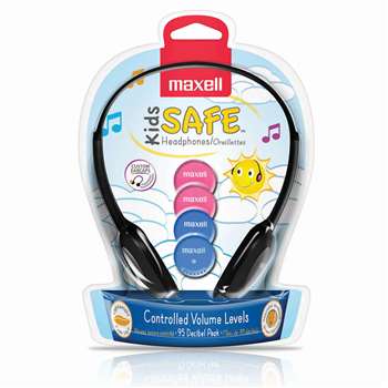 Maxell Kids Safe Headphones, MAX190338