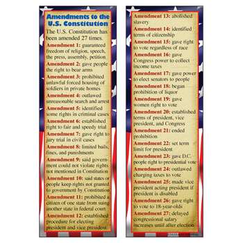 Constitutional Amendments Smart Bookmarks By Mcdonald Publishing