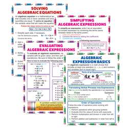 Algebraic Equation Teach Poster Set, MC-P088