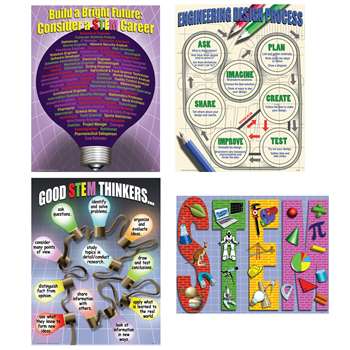 Stem Teaching Poster Set, MC-P095