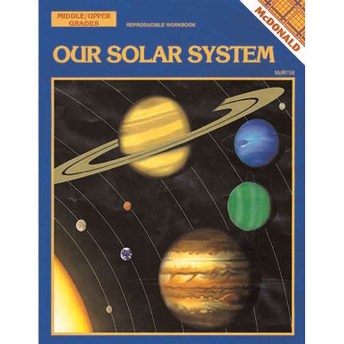 Our Solar System Gr 6-9 By Mcdonald Publishing