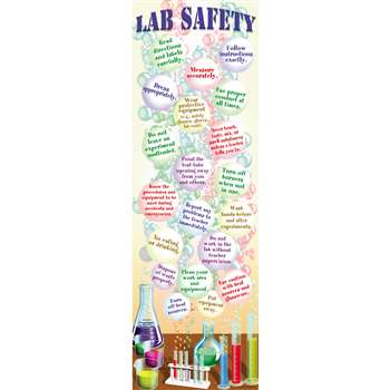 Science Lab Safety Colossal Poster, MC-V1686