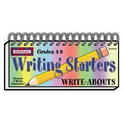Write Abouts Writing Starters By Mcdonald Publishing