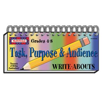Write Abouts Grade 48 Task Purpose Audience, MC-W2030
