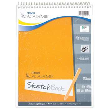Mead Academie Sketch Book By Mead Products