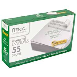 Press It Seal It No6.75 55Ct Security Envelopes By Mead Products