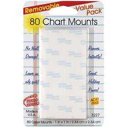 Wall Mounting Tabs 80 Chart Tabs 1 X 1 By Miller Studio