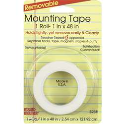 Remarkably Removable Magic Mounting Tape Tabs And Chart Mounts 1X48 By Miller Studio