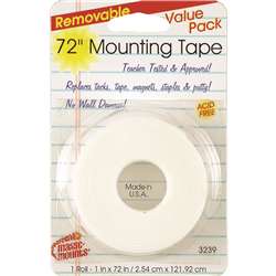 Remarkably Removable Magic Mounting Tape Tabs And Chart Mounts 1X72 By Miller Studio