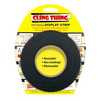 Cling Thing Display Strip Black, MIL3288