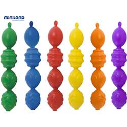 Interlocking Pieces Assorted 24 Pcs Per Unit By Miniland Educational