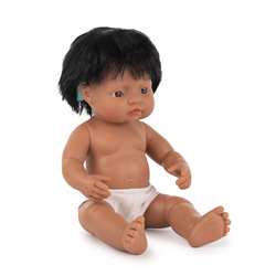 Baby Doll Hispanic Boy With Hearing Aid, MLE31116