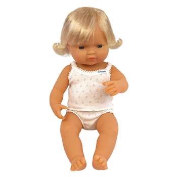 Baby Dolls Caucasian Girl By Miniland Educational