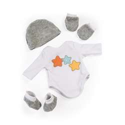 Gender Neutral Doll Layette Set, MLE31224