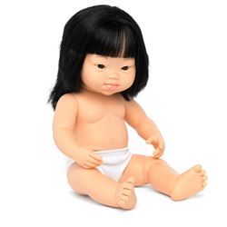 15IN DOLL DOWN SYNDROME ASIAN GIRL - MLE31236