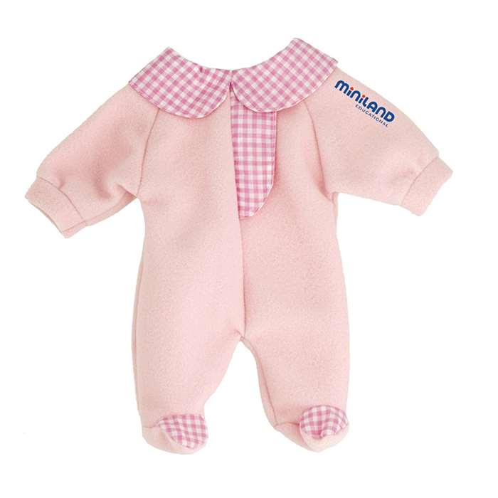 Baby Doll Clothes Pink Pajamas By Miniland Educational