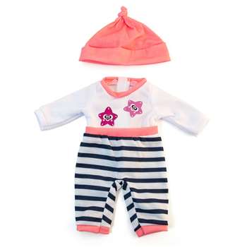 Doll Clothes Salmon Pajamas, MLE31632