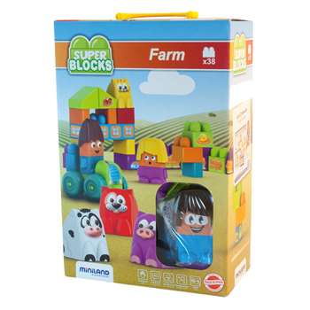 Super Blocks Farm Set, MLE32339