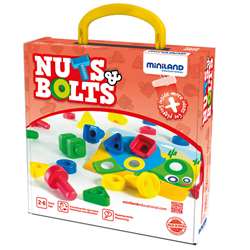 Nuts Bolts School Activity 24 Pc St, MLE45303