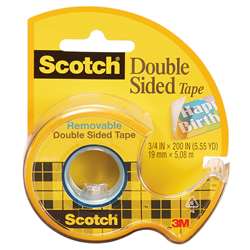 Scotch Double Sided Tape 3/4X200In By 3M