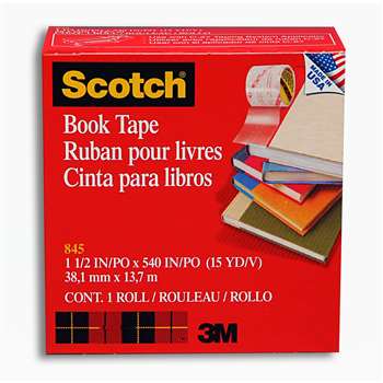 3M Scotch Bookbinding Tape 15X15Yds (3 Rl), MMM84515BN