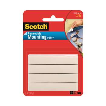 Scotch Removable Adhesive Putty (12 Ea), MMM860BN