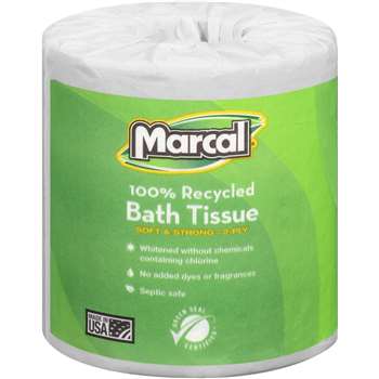 Marcal 100% Recycled, Soft & Absorbent Bathroom Tissue - MRC6079