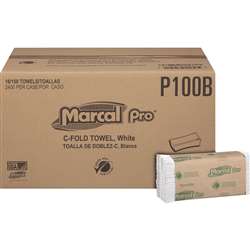 Marcal Recycled Center-Fold Paper Towels - MRCP100B