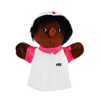 Black Nurse Puppet By Get Ready Kids