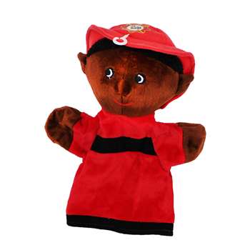 Black Firefighter Puppet By Get Ready Kids