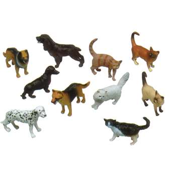5In Pets Animal Playset Set Of 10 By Get Ready Kids
