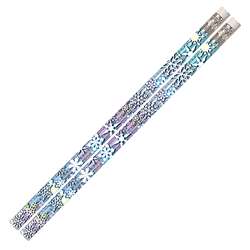 Snowflake Glitters 12Pk Motivational Fun Pencils By Musgrave Pencil