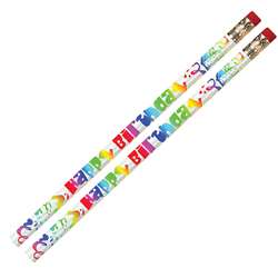 Happy Birthday Fiesta 12Pk Pencil By Musgrave Pencil