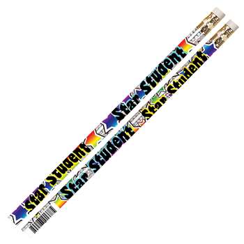 Star Student 12Pk Motivational Fun Pencils By Musgrave Pencil