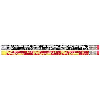 Student Of The Week 12Pk Motivational Fun Pencils By Musgrave Pencil