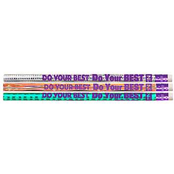 Do Your Best On The Test 12Pk Motivational Fun Pencils By Musgrave Pencil