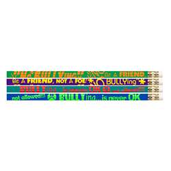No Bullying Motivational Fun Pencils (144 Count), MUS2508G