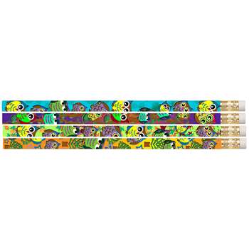 Owl Corral Motivational Pencils Pack Of 12 By Musgrave Pencil