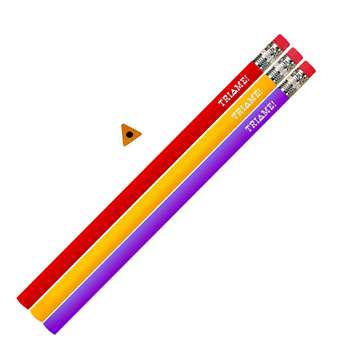 Tri Me Intermediate Pencils 12 Per Pack (12 Dz), MUSTRIMEBN