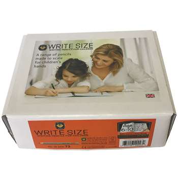 Write Size Pencils 475&quot; 72 Box, MUSWS1005