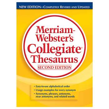 Merriam Websters Collegiate Thesaurus Second Editi, MW-2697
