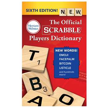 Scrabble Players Dictionary 6Th Ed, MW-5964